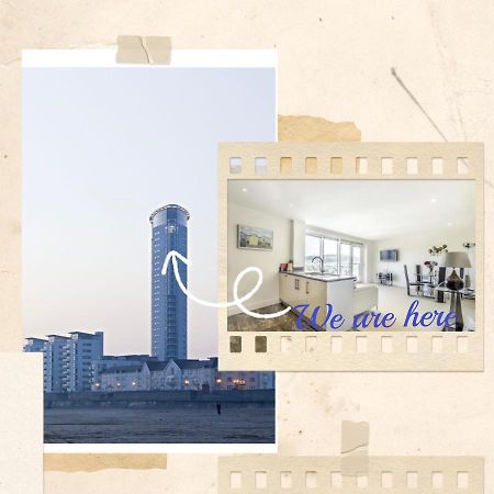 Beach On The Doorstep Meridian Tower Marina Swansea Apartman Kültér fotó